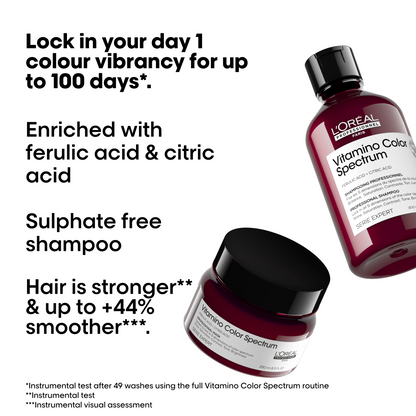 L'Oreal Professionnel Serie Expert Vitamino Colour Spectrum Shampoo, Mask & Serum Trio
