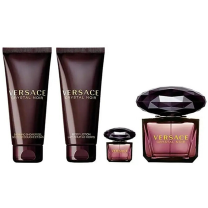 Versace Crystal Noir Eau De Parfum Gift Set 90ml