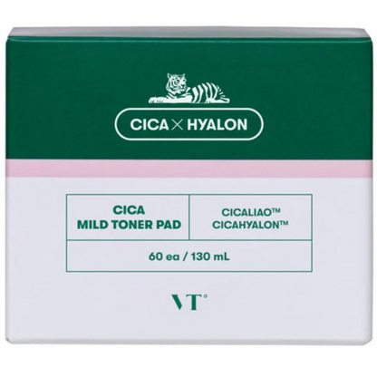 VT Cosmetics Cica Mild Toner Pads 130ml