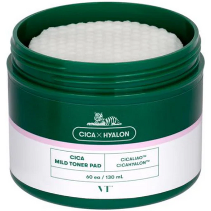 VT Cosmetics Cica Mild Toner Pads 130ml