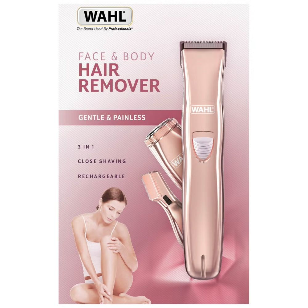 Wahl 3-In-1 Ladies Face & Body Hair Remover Trimmer
