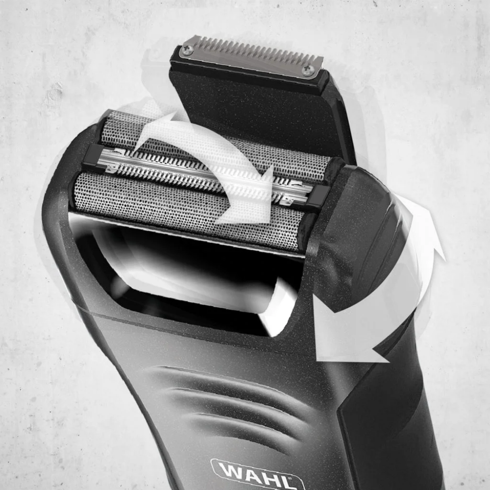 Wahl Lifeproof Plus Wet/Dry Lithium Shaver Black