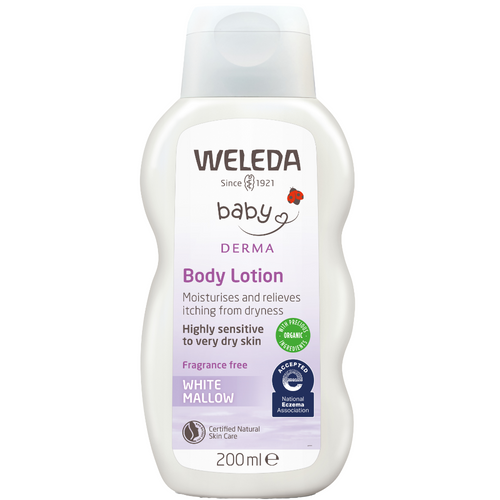 Weleda Baby Derma White Mallow Body Lotion 200ml