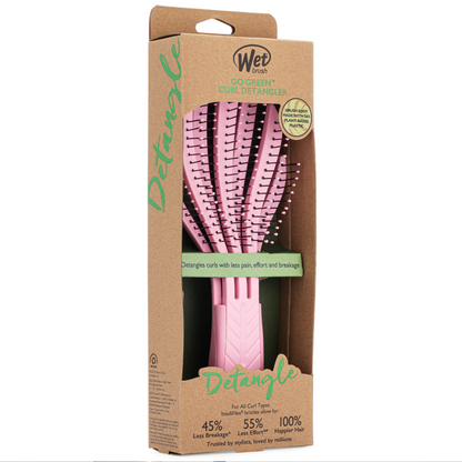 Wet Brush Go Green Curl Detangler Brush Pink