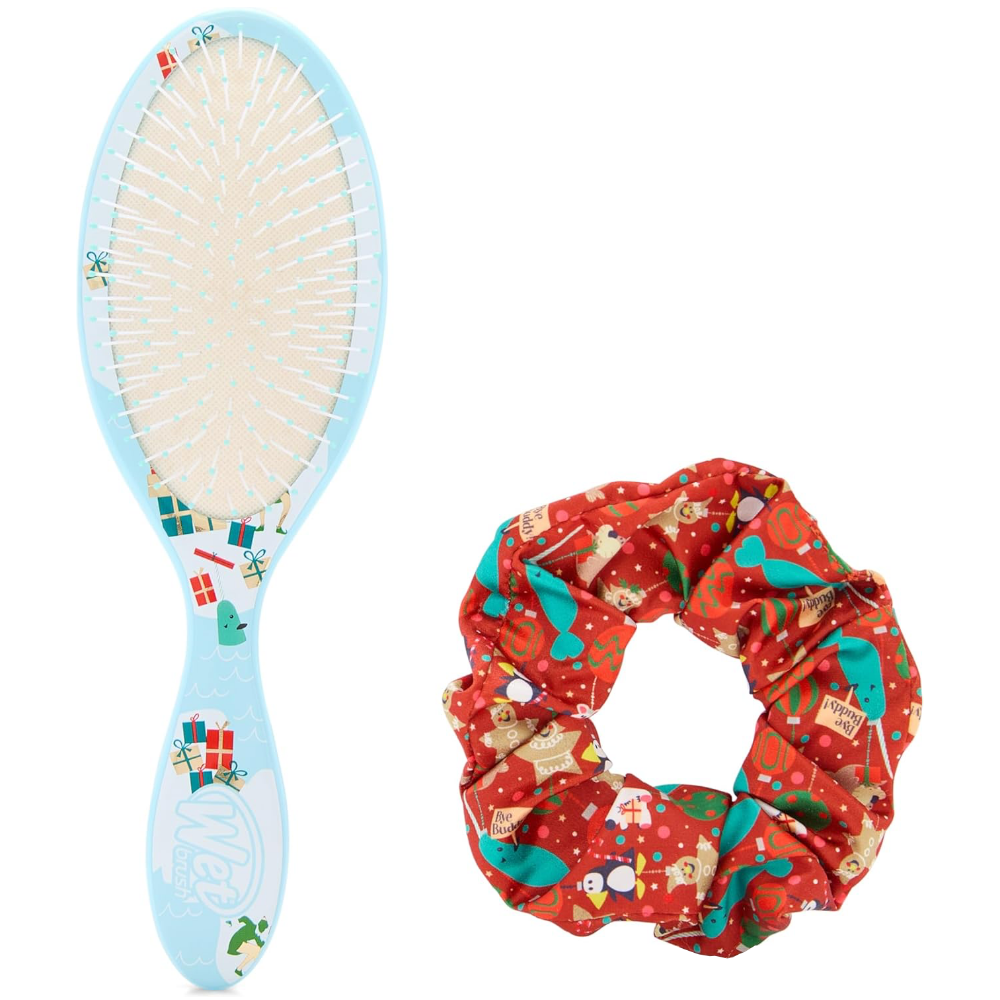 Wet Brush Original Detangler Brush & Scrunchie Kit Elf