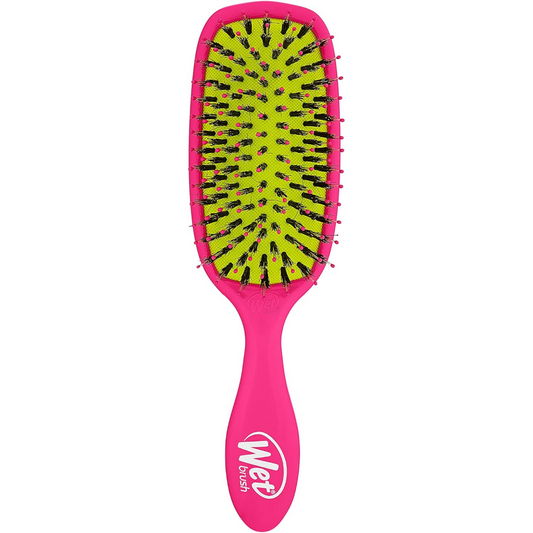 Wet Brush Shine Enhancer Detangler Brush Pink