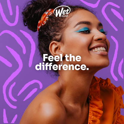 Wet Brush Shine Enhancer Detangler Brush Purple