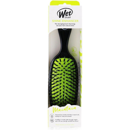 Wet Brush Shine Enhancer Detangler Brush Black