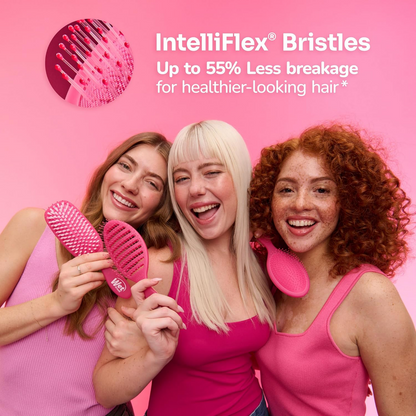 Wet Brush Paddle Detangler Brush Pink