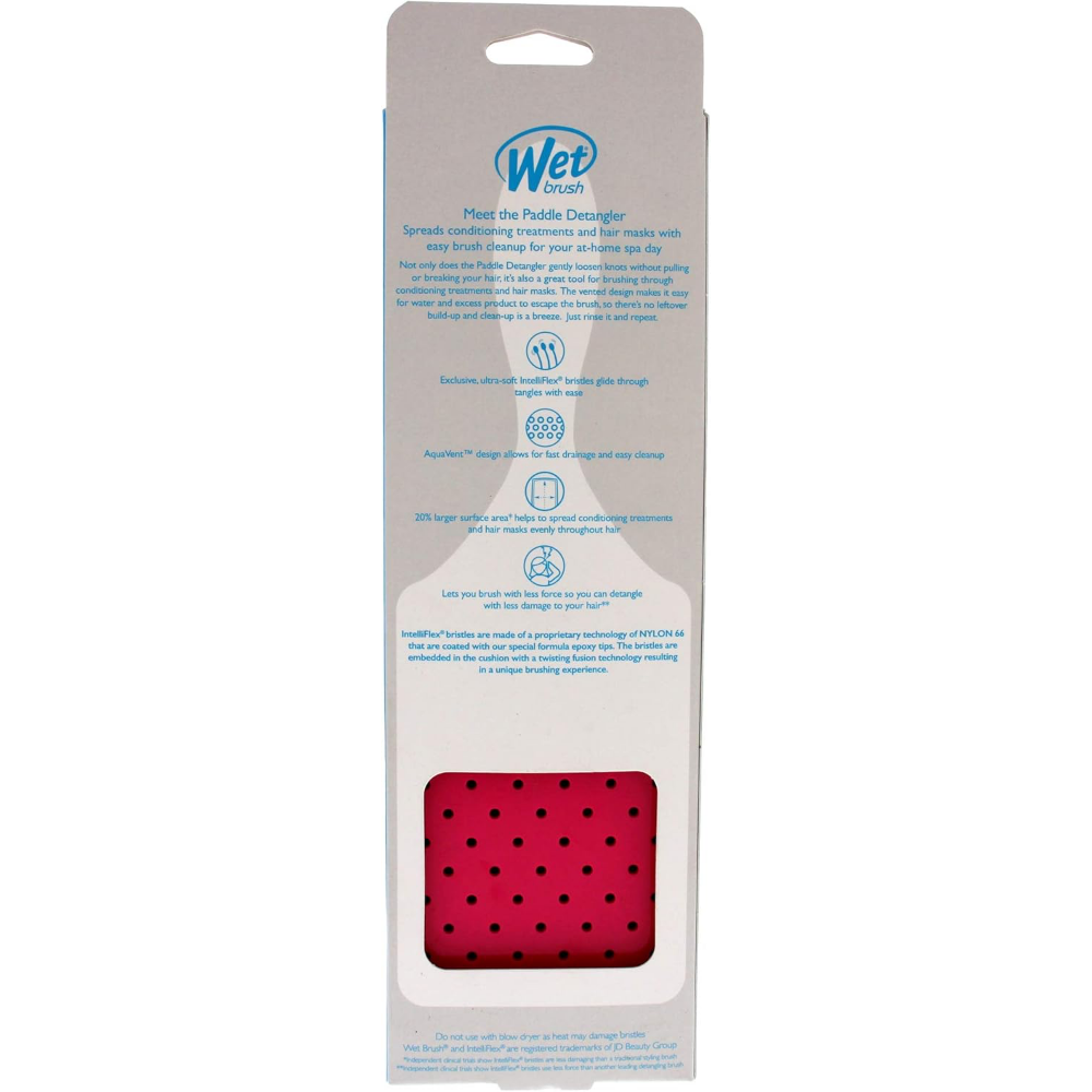 Wet Brush Paddle Detangler Brush Pink
