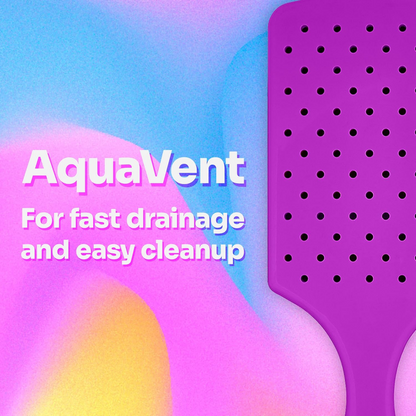 Wet Brush Paddle Detangler Brush Purple