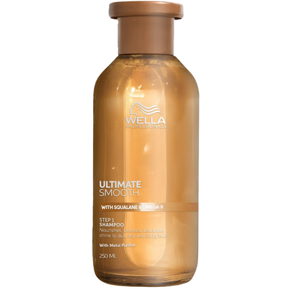 Wella Professionals Ultimate Smooth Shampoo 250ml & Conditioner 200ml Twin