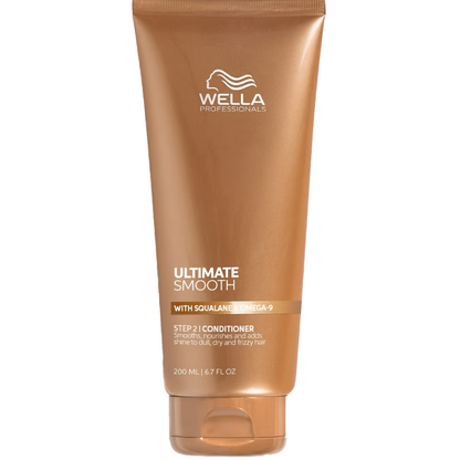 Wella Professionals Ultimate Smooth Shampoo 250ml & Conditioner 200ml Twin