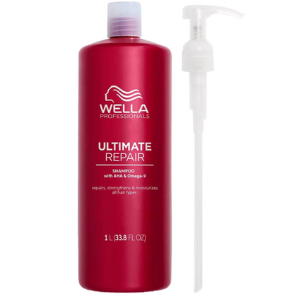 Wella Professionals Ultimate Repair Shampoo 1000ml & Conditioner 500ml Twin