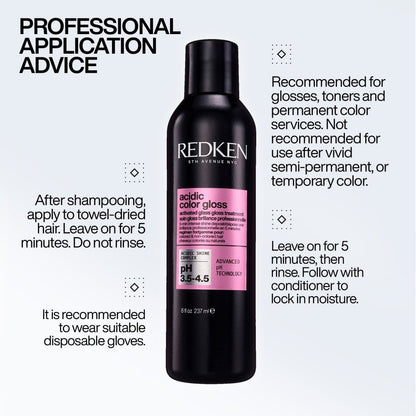 Redken Acidic Colour Activated Glass Gloss Treatment 237ml