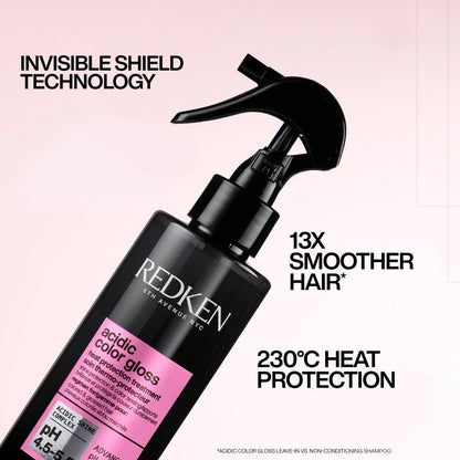 Redken Acidic Colour Gloss Heat Protection Leave-In Spray 190ml