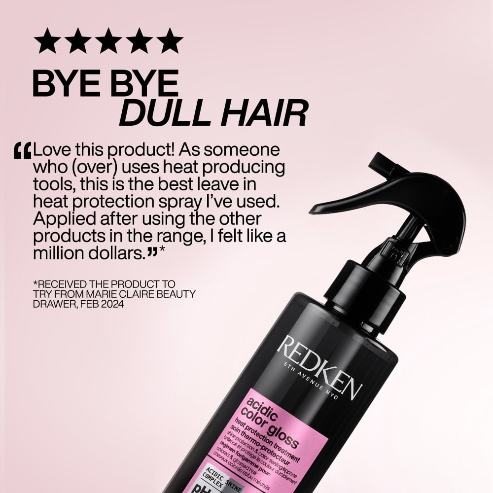Redken Acidic Colour Gloss Heat Protection Leave-In Spray 190ml