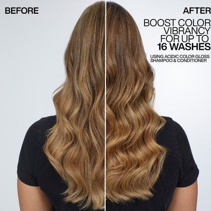 Redken Acidic Colour Gloss Shampoo 300ml & Colour Protection Conditioner 300ml Twin