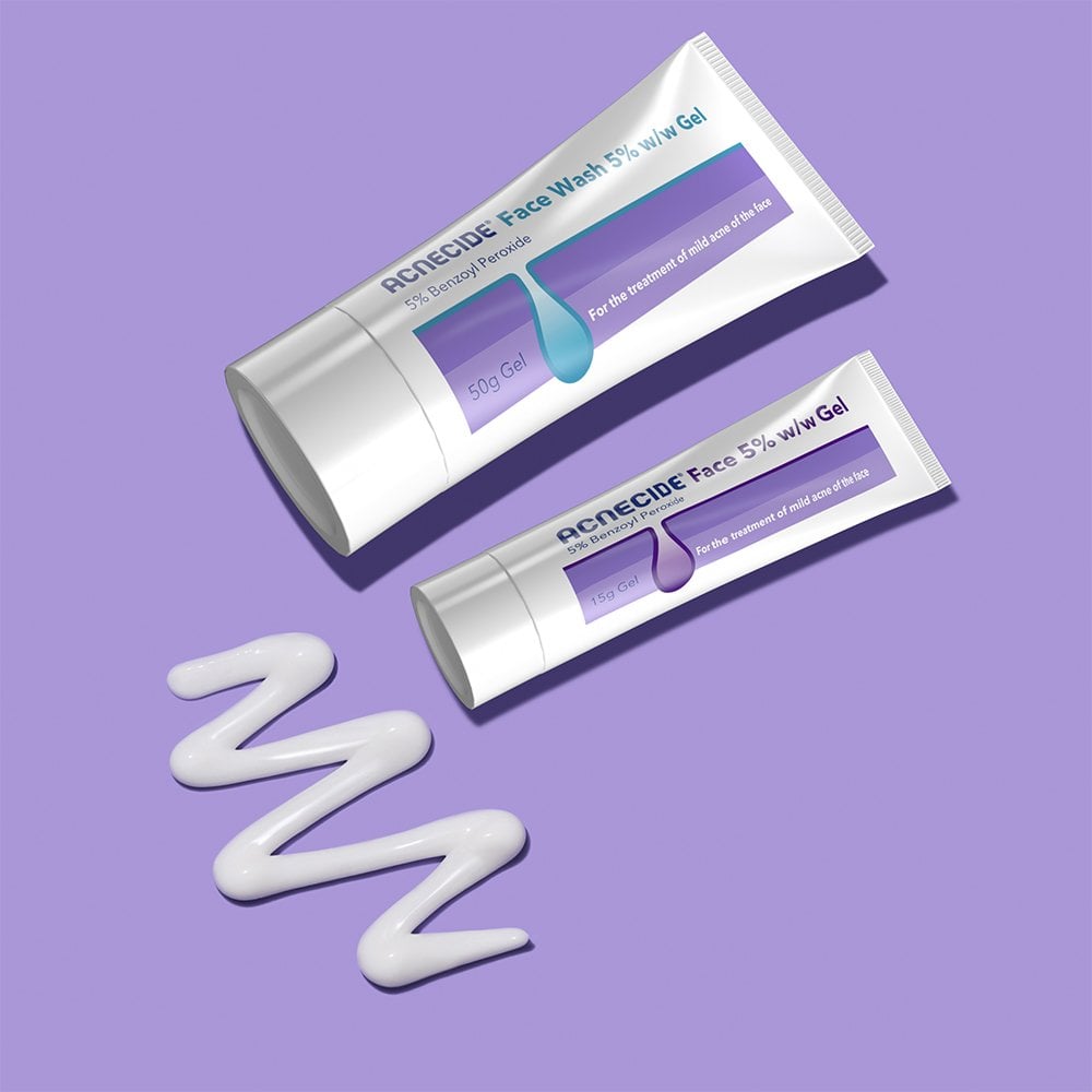 Acnecide + Purifide Leave On Spot Treatment with 5% Benzoyl Peroxide 15g