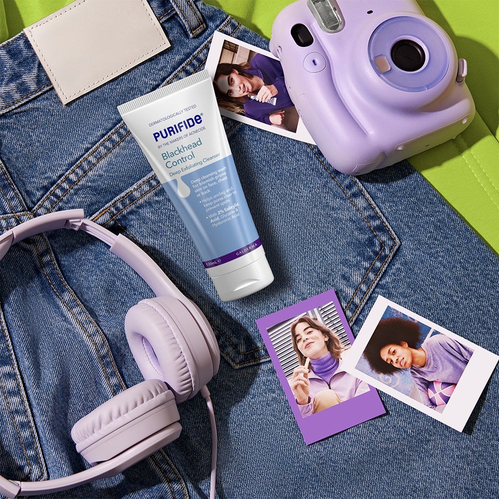 Acnecide + Purifide Purifide Blackhead Control Deep Exfoliating Cleanser 120ml