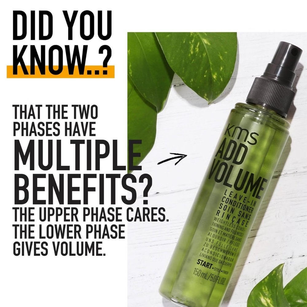 KMS Add Volume Weightless Leave-In Conditioner 150ml