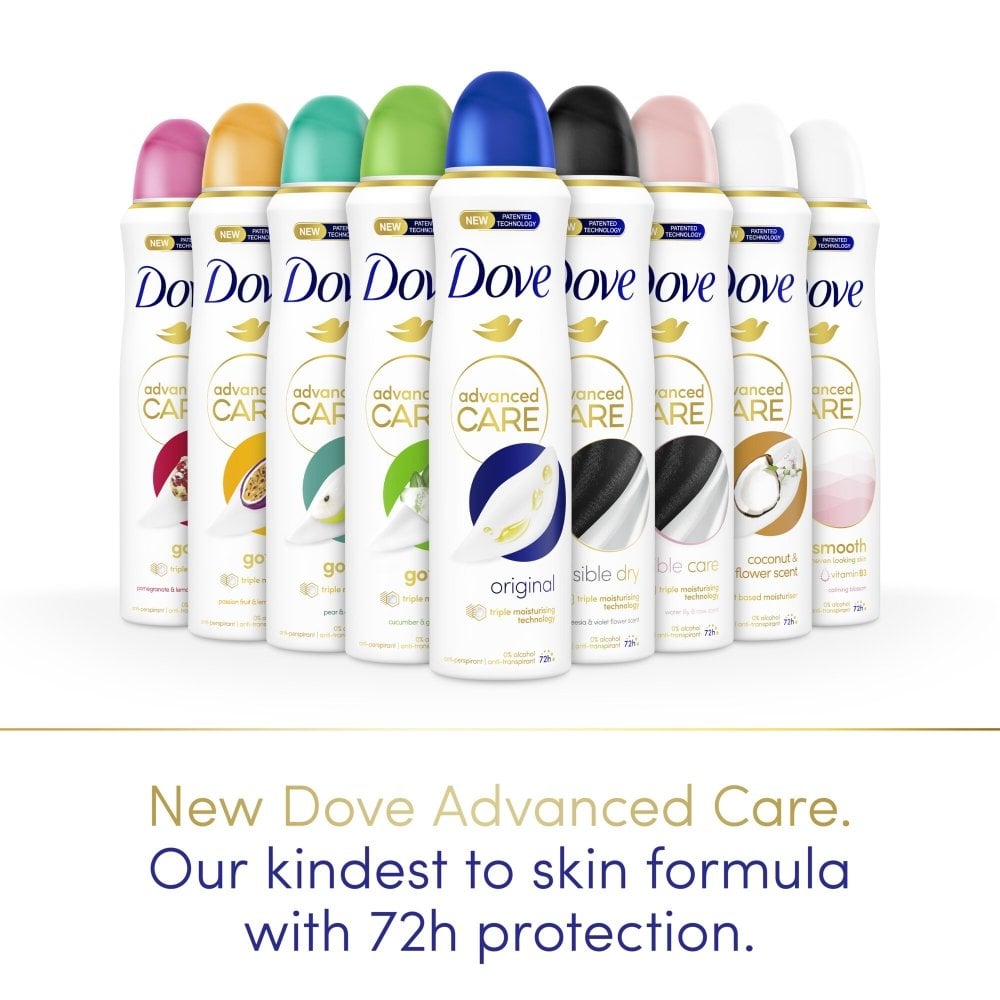 Dove Advanced Care 72h Coconut & Jasmine Flower Anti-Perspirant Deodorant Spray 200ml