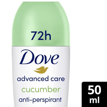 Dove Advanced Care 72h Go Fresh Cucumber Anti-Perspirant Deodorant Roll-On 50ml