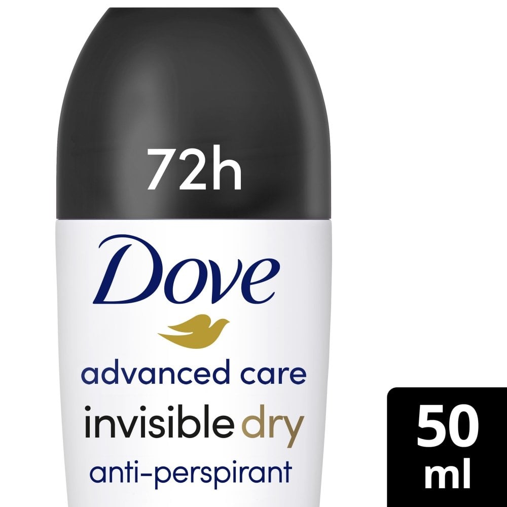 Dove Advanced Care 72h Invisible Dry White Freesia Anti-Perspirant Deodorant Roll-On 50ml