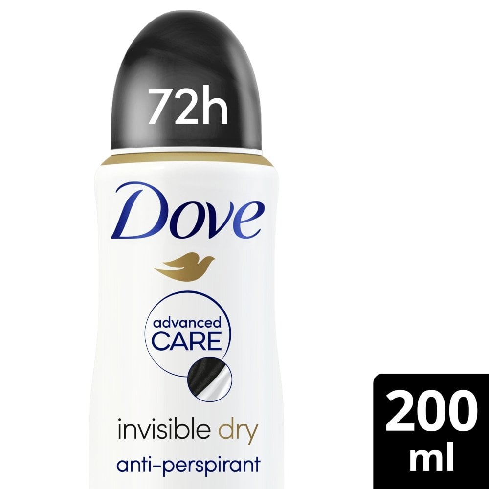 Dove Advanced Care 72h Invisible Dry White Freesia & Violet Flower Anti-Perspirant Deodorant Spray 200ml