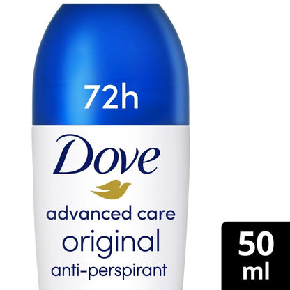 Dove Advanced Care 72h Original Anti-Perspirant Deodorant Roll-On 50ml