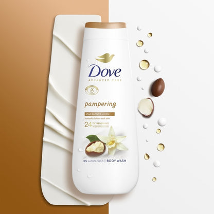 Dove Advanced Care Pampering Body Wash 400ml
