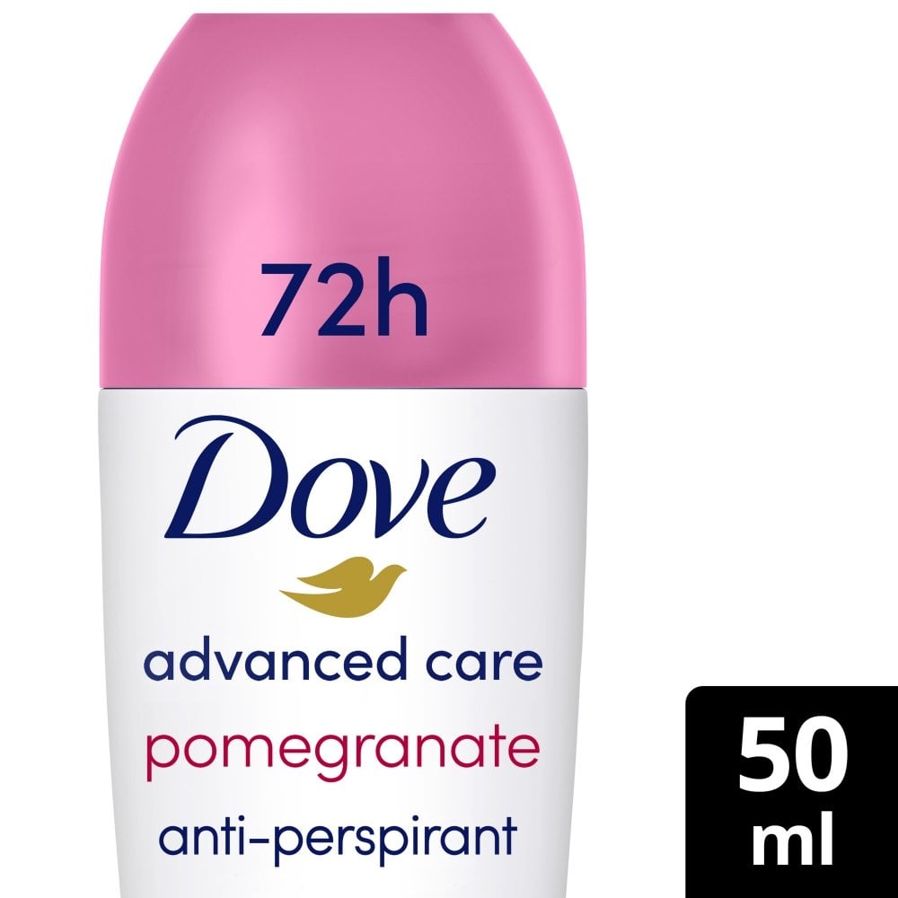 Dove Advanced Care 72h Go Fresh Pomegranate Anti-Perspirant Deodorant Roll-On 50ml