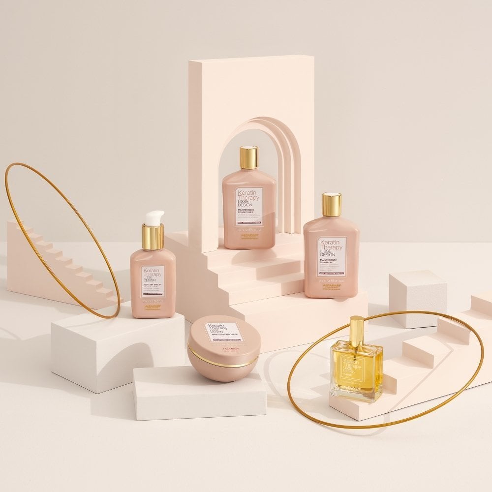 Alfaparf Milano Lisse Design Keratin Therapy Maintenance Shampoo & Conditioner Twin 2 x 250ml