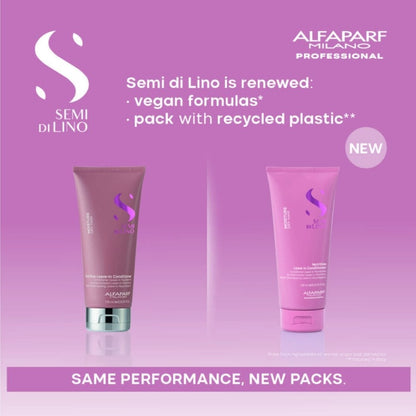 Alfaparf Milano Semi Di Lino Moisture Nutritive Leave-In Conditioner 200ml