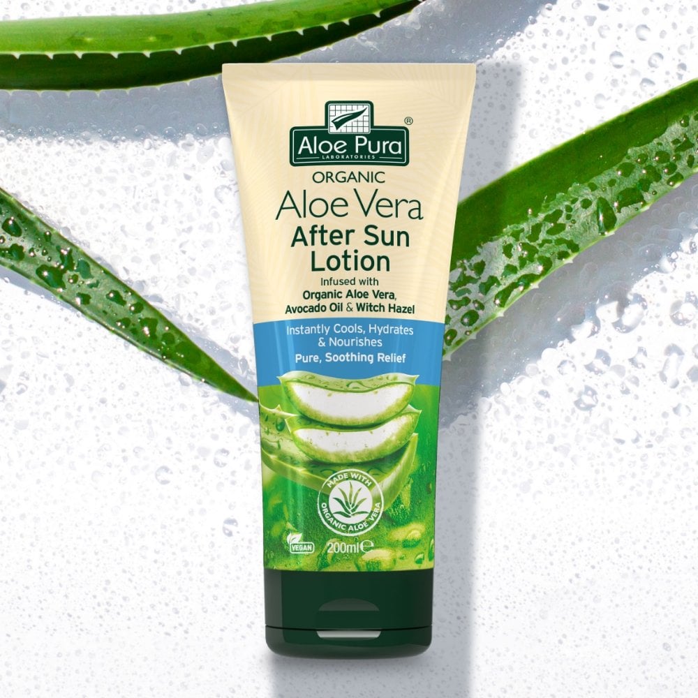 Aloe Pura Organic Aloe Vera After Sun Lotion 200ml