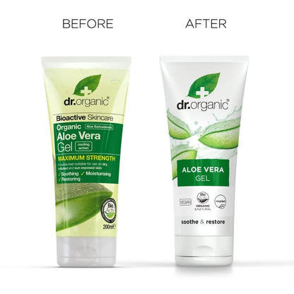 Dr. Organic Aloe Vera Gel 200ml