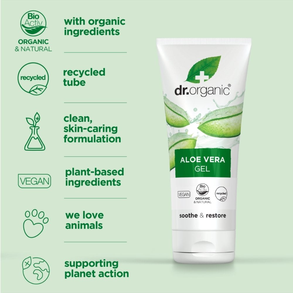 Dr. Organic Aloe Vera Gel 200ml