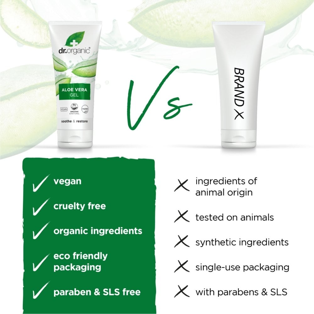 Dr. Organic Aloe Vera Gel 200ml