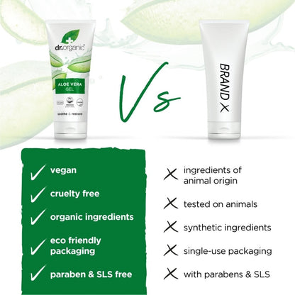 Dr. Organic Aloe Vera Gel 200ml
