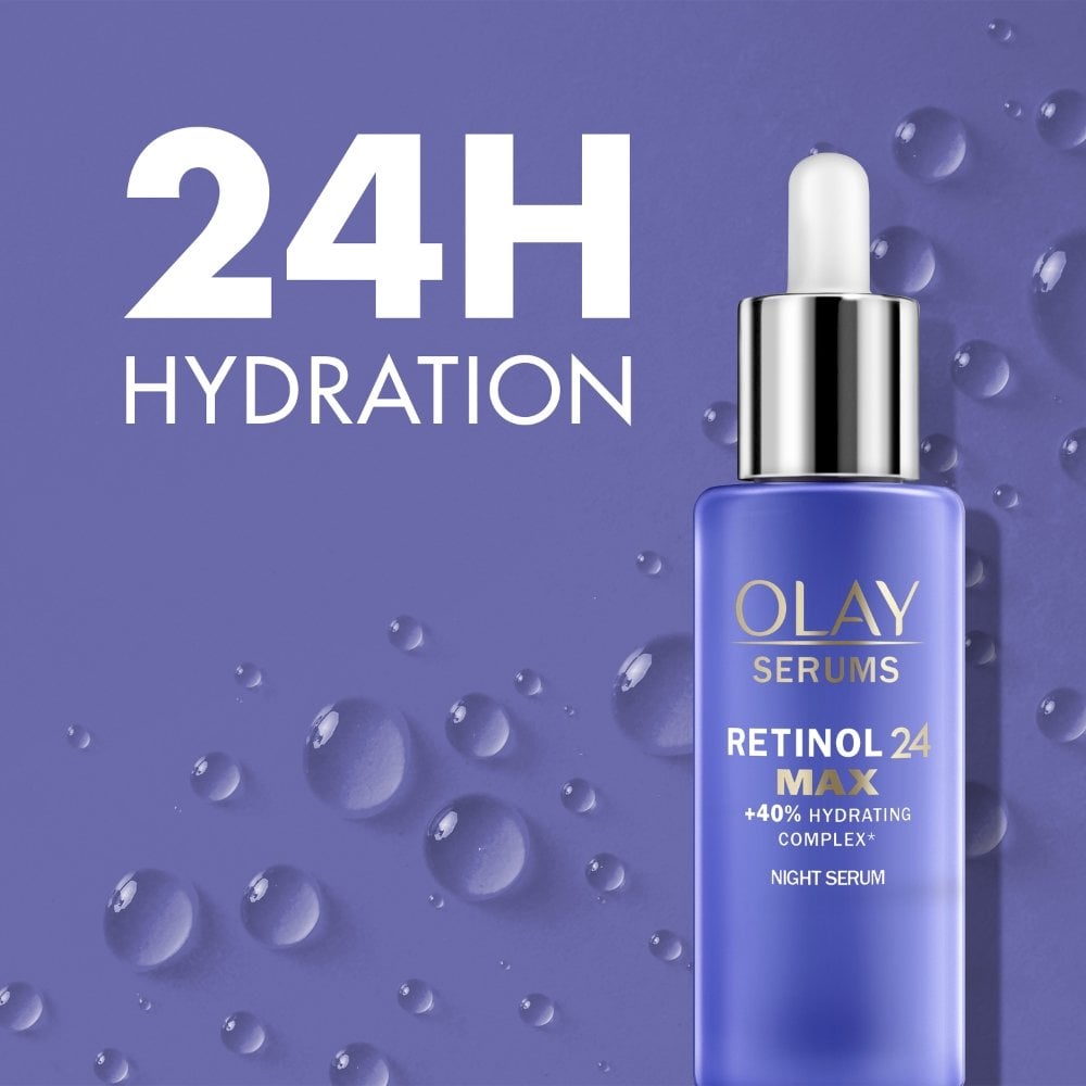 Olay Retinol 24 Max Night Serum with +40% Glycerin 40ml
