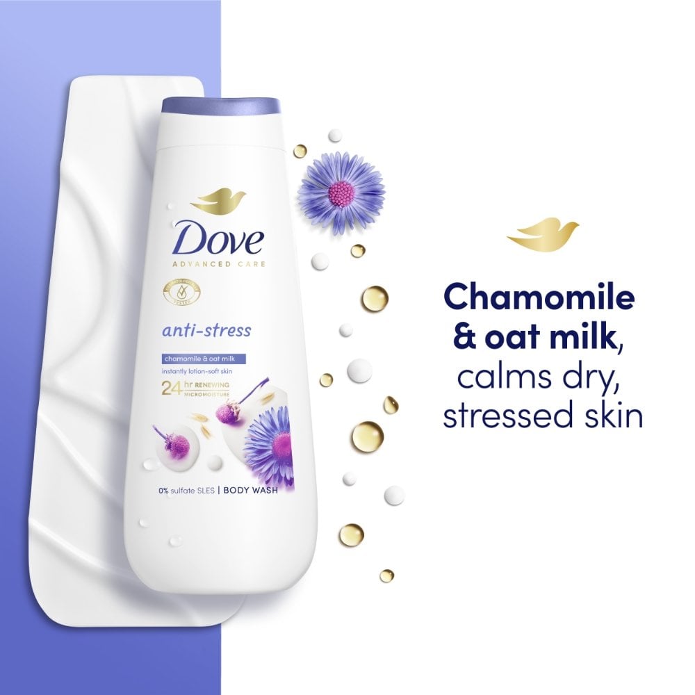 Dove Advanced Care Anti-Stress Body Wash 400ml