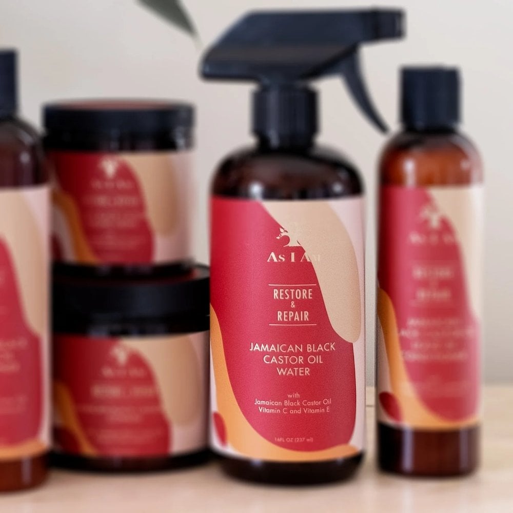 As I Am Restore & Repair Jamaican Black Castor Oil Water 473ml