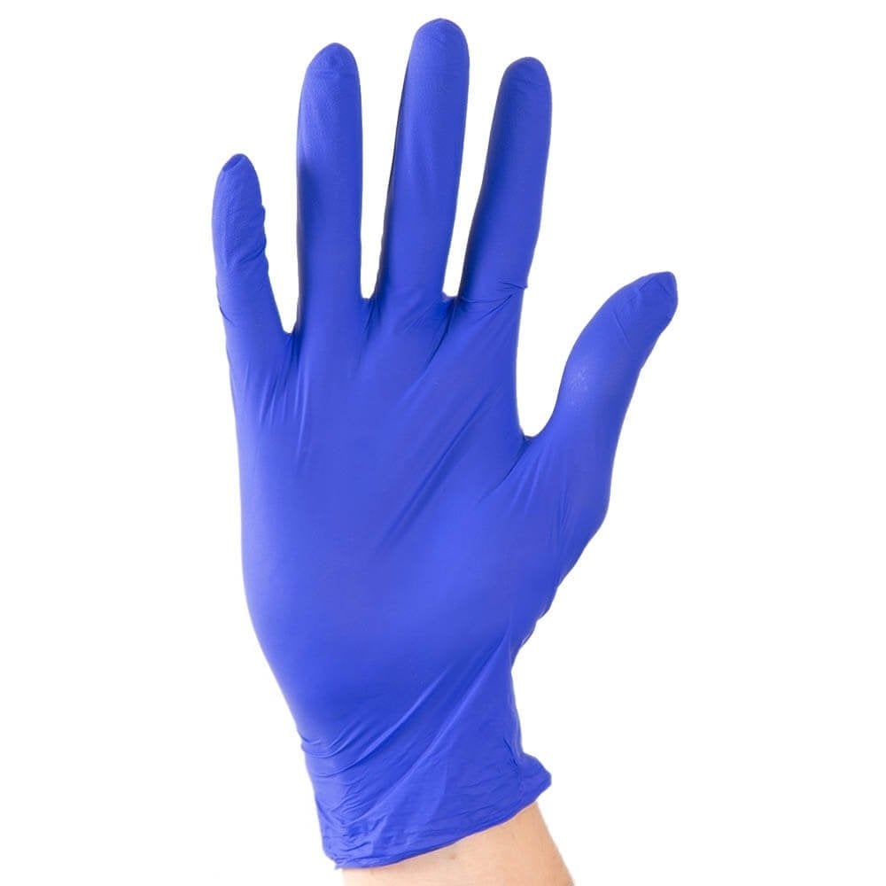 Aurelia Sonic 100 Blue Powder Free Nitrile Examination Gloves Large 100x