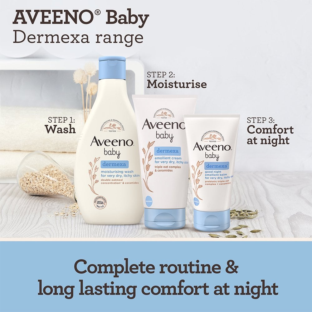 Aveeno Baby Dermexa Good Night Emollient Balm 75ml