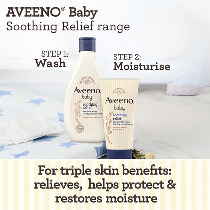 Aveeno Baby Soothing Relief Emollient Cream 150ml