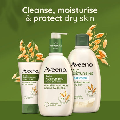 Aveeno Daily Moisturising Yogurt Body Cream Apricot & Honey Scent 300ml