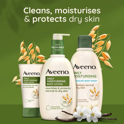 Aveeno Daily Moisturising Yogurt Body Wash Vanilla & Oat 300ml