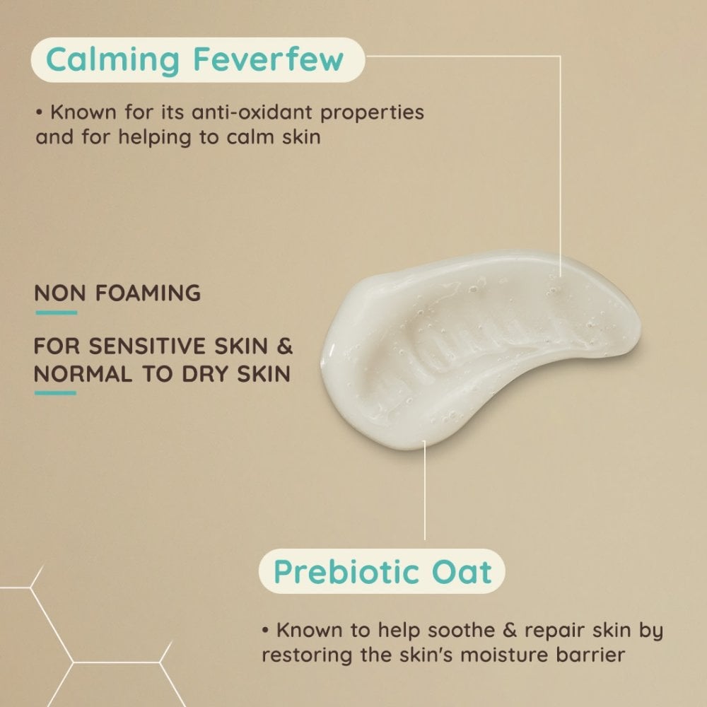 Aveeno Face Calm+ Restore Nourishing Oat Cleanser 200ml