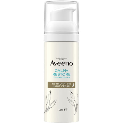 Aveeno Face Calm+ Restore Re-Hydrating Night Cream 50ml