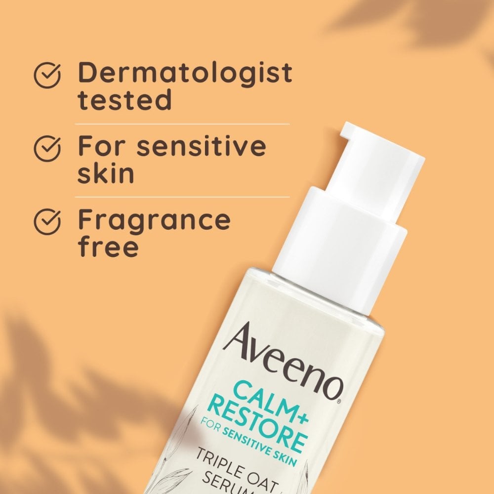 Aveeno Face Calm+ Restore Triple Oat Serum 30ml